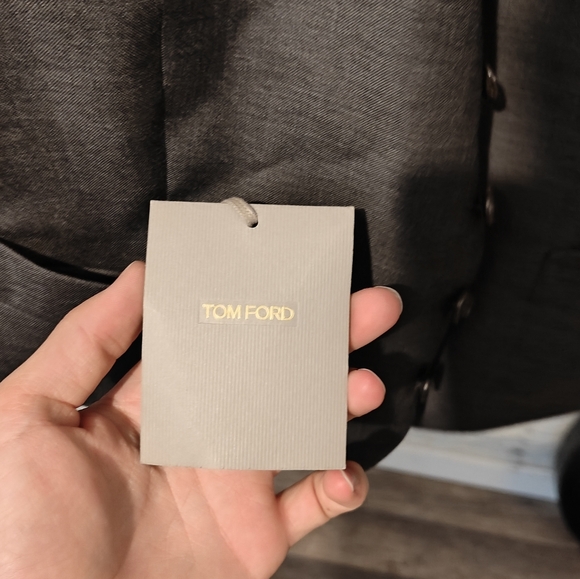 Tom Ford Gray Vest - Picture 2 of 6